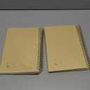 Yansanido Large Spiral Notebook, 2 Pcs B5 Pink Thick Paper Hardcover 7mm College Ruled 150 Sheets -300 Pages Journals for Study, Work, Travel and Notes 