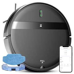 Kilgone Robot Vacuum Mop Combo, WiFi/App/Alexa, Self-Charging, Quiet, Tangle-Free Suction Robot Vacuum Cleaner for Pet Hair/Carpet/Hard Floor