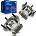 KAX 512449 Rear Wheel Bearing hub Assembly Compatible with Mazda CX-9 2007-2015,2pcs Wheel Bearing 5 Lugs AWD