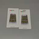 MTLEE 12 Pcs Wizard Birthday Candles Bulk Magical Wizard Inspired Toppers Candles Yellow and Brown Birthday Cake Topper for Kids Magical Wizard Birthday Decoration Supplies Party Favor