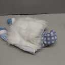 Summer Gnomes Decorations, Beach Gnome Plush Decor for Home Ocean Day Gnomes Tiered Tray Decor Handmade Tomte Swedish Nisse Scandinavian Elf Dwarf,Birthday Gnome Gifts, White