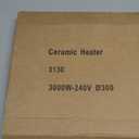 316282101 316282100 12in Dual Radiant Surface Element Compatible with Frigidaire Kenmore Electric Range Replaces 316282102 318198935 316216600 316464900 316464901 Range Radiant Element