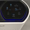 Air Purifier for Large Room, Cleans 2,400 ft in 30 Mins, 3-Stage True HEPA, 360 Airflow, Large Touch Display Control, Real-Time Air Quality (PM2.5) Display, Ultra-Quiet 20dB Sleep Mode, HAP602 White