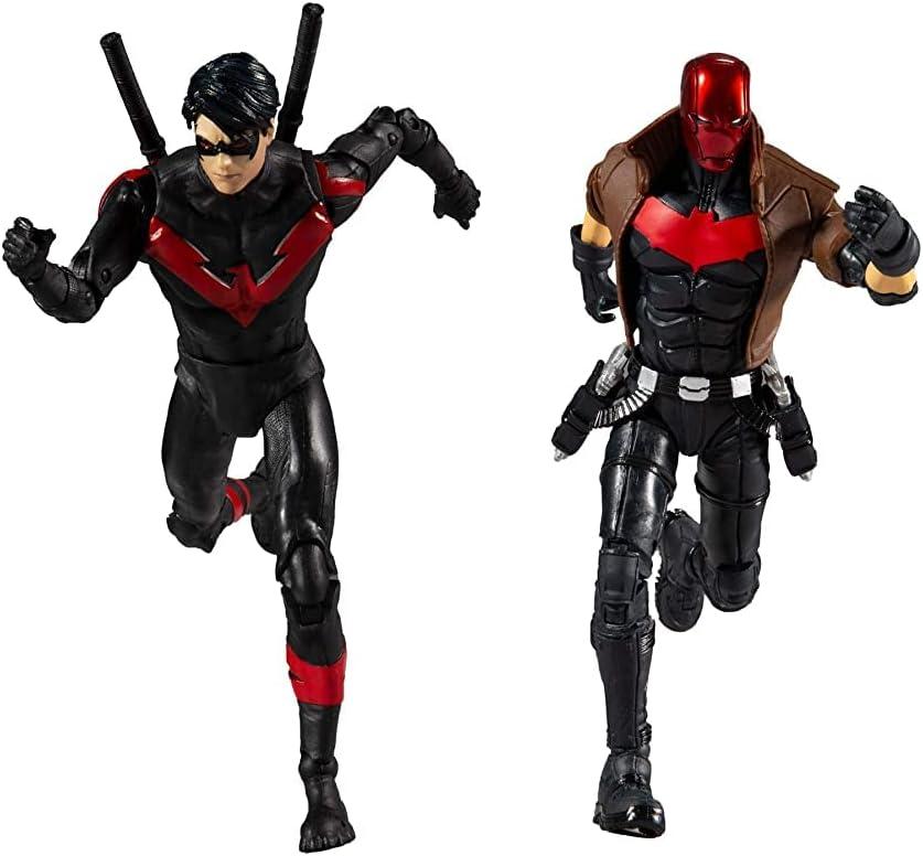 McFarlane Toys DC Multiverse Red Hood and Nightwing 7" Action Figure Multipack