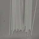 30PCS White Solid Fiberglass Rods - , Assorted Diameters for Tents, Kites, Crafts, and More