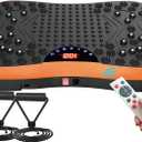 AXV Vibration Plate Fitness Platform Exercise Machine Vibrating Lymphatic Drainage Shaking Workout Full Body Shaker Vibrate Stand Shake Board Sport Gym Pad for Weight Loss Fat Burner for Women Men