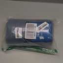 blunique Fleece Throw Blanket for Couch Plush Warm Blankets for Bed, Fuzzy Cozy Flannel Blanket Throw for Sofa, Travel Jacquard Pattern Blue 51x63 Inches