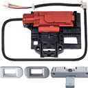 W10404050 W10238287 Lid lock for Maytag Centennial Washer Kenmore Washer Whirlpool Cabrio Washer Lid Lock Replacement Parts Lid Switch Replacement Door Latch Top Load Washing Machine Parts
