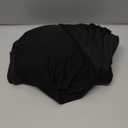 Round Spandex Tablecloth Black Round Stretch Table Cloth Circle Spandex Table Covers Fitted for Wedding Party Birthday Decoration (60 Inches)