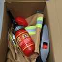 Firefighter Costume for Kids 3-5, Fireman Costume for Boys with Toy Accessories Set, Firefighter Clothes Suit, Toddler Fireman Dress Up Outfit 2-4t, Halloween Role Play for Boys Girls Age 4-7