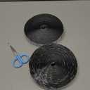 Navona 30Ft x 1 Inch Hook and Loop Strips with Adhesive  2 Rolls Heavy Duty Hook and Loop Tape with Backing for Home, Office, School, and Crafting Projects, Black