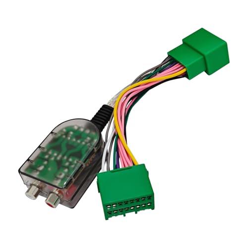 KUQUTIDY Add A Subwoofer Amplifier Wire Harness to Factory Radio System, Car High/Low RCA Converter Adapter Interface for GM Chevy Camaro Colorado Silverado GMC Canyon Yukon Sierra 1500 2500/3500HD