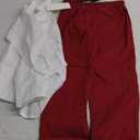 Boarnseorl Baby Boys Pants Sets,Toddler Gentleman Outfits,Infant Long Sleeve Shirt + Pants, Suspenders 5 Y