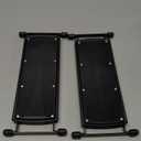 Foldable Toilet Stool - Portable Travel Poop Stool for Toilet, 5" and 10" Adjustable Heights, Heavier & More Stable, Improve Bathroom Posture and Comfort