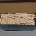 Darice 2000 Pcs Popsicle Stick, 4.5" Natural Wood Craft Sticks Supplies, Ice-Cream Stick Pop, Ages 3+