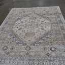 zesthome 8x10 Area Rugs for Living Room,Non-Slip Backing Washable Rugs,Vintage Large Area RugStain Resistant Home Decor Rug (Beige,8'x10')