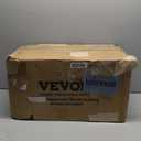 VEVOR 100 Pcs White Chair Covers Polyester Spandex Chair Cover Stretch Slipcovers for Wedding Party Dining Banquet Flat-Front Chair Covers