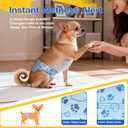 Male Dog Diapers with Wetness Indicator, Disposable Belly Band for Puppy Male Diapers, Doggie Wraps for Puppy Training, Incontinence (XS, 26 Count)