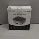 Air Purifiers for Home  True HEPA Air Purifier for Pets, Smoke & Allergies | 600 Sq Ft Coverage | Ultra-Quiet & Portable Small Air Purifier for Bedroom/Travel/Desk/Office/RV (White)