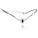 MOSTORY Handmade Black Rhinestone Tiara Elf Headpiece Fairy Crystal Crown Quartz Elven Circlet for Women s Princess Renaissance Halloween Wedding Prom Carnival Party Black