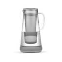 LifeStraw Home– Water Filter Pitcher, 7-Cup, Glass with Silicone Base, Pebble, for Everyday Protection Against Bacteria, Parasites, Microplastics, Lead, Mercury, PFAS and a Variety of Chemicals