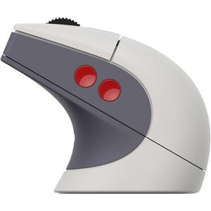 8BitDo Retro R8 Mouse with Charging Dock, PAW 3395 Optical Sensor DPI 26,000, Wireless Mouse with 4K Polling Rate, Programmable Buttons, and Kailh Sword GM X Micro Switches - N Edition (Grey)