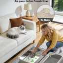PETNF All Metal Cat Litter Box - All Stainless Steel Litter Box, Odor-Free Large Capacity with Included Litter Scoop, Leak-Proof High-Sided, Easy-to-Maintain for Big Cats & Multi-Cat Homes (1 Pack)