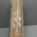 LazBlinds No Drill Cordless Roman Shades for Windows, 39" W x 64"H, Natural