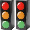 2PCS Big Traffic Light Boxes for Car Theme Birthday Party Supplies Party Decor Traffic Light Party Decoration