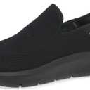 Skechers Men's Go Walk Flex Hands Free Slip-ins Walking Shoes (15 X-Wide, Black/Black)