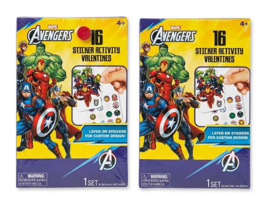 Exchange Cards Sticker Activiti 2 Pack