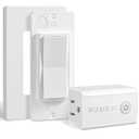 SURAIELEC Wireless Light Switch, Remote Control Outlet, Decorator Rocker Wall Switch, 15 AMP, 100ft RF Range, No Wiring No WiFi, for Plug in Pendant Light, Lamp, Small Electrical Appliance