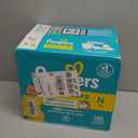 Pampers Swaddlers Diapers, Size 0 (up to 10 lbs), 140 Count, Absorbent, Keeps Baby Dry and Comfortable, Skin Safe Disposable Baby Diaper (Newborn)