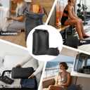 Travel Laundry Bag, Pump-Free Vacuum Compression Dirty Clothes Bag, Small Reusable Waterproof & Washable Laundry Bag, Wet and Dry Bag, Ideal for Suitcases, Road Trip Essentials (1 Pack) Black