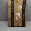 BICERE Large Abstract Brown Beige Framed Canvas Wall Art, Modern Brush Stroke Wall Decor, Neutral Pastel Painting, Minimalist Textured Artwork for Living Room, Bedroom, Dining Room, Office -24"x36"x3