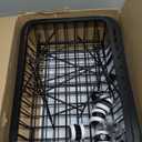 Miyawell 3Tier Rolling Pantry Cart with Wheels, Stackable Wire Storage Floor Organizer for Kitchen Pantry Snack Shelves, Fruit Basket Stand, Vegetable Storage Rack for Food Snacks Onion Potato