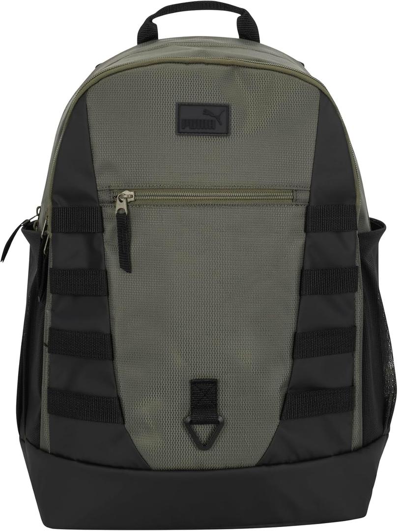 PUMA Fluid Backpack, Olive, OS (Large, Green Moss)