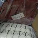 SUNROX DryFast Foam Outdoor Patio Chair Cushions with DryMesh Drainage, All-Weather FadeShield Water Resistant Patio Furniture Cushions 24"x22"x4", 4 Pack Burgundy