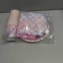 123Pcs Mermaid Birthday Party Decorations Set Mermaid Party Supplies Includes Plates, Napkin, Fork, Cup, Tablecloth, Banner for Baby Shower Ocean Birthday Party Decorations, Serves 24