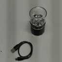 Small Portable Cordless Electric Pill Crusher Fine Powder for Elderly  Battery Operated Pill Grinder for Multiple Pills, Small and Large Medication and Vitamin Tablets  Suitable for Travel (Black)