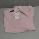 PRETTYGARDEN Women's Summer Floral Boho Maxi Dress Short Sleeve Wrap V Neck Ruffle Long Flowy Beach Wedding Guest Dresses (Large)