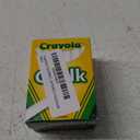 Crayola Non-Toxic White Chalk(12 ct box)and Colored Chalk(12 ct box) Bundle