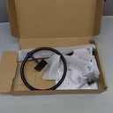 Matte Black Bathroom Accessories Set, KLJKPA 4 Pieces Bathroom Hardware Set, 24 inch Towel Bar, Towel Racks for Bathroom, Robe Towel Hooks, Toilet Paper Holder Wall Mounted