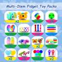 1000 Pcs Party Favors for Kids, Fidget Toys Bulk, Prizes for Kids, Fidget Stocking Stuffers Birthday Party Gifts, Carnival Treasure Classroom Prizes Box, Goodie Bag Stuffers