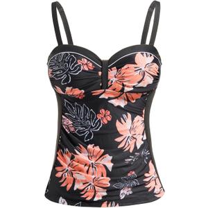 Talisea Women's Underwire Tummy Control Swimsuit Top with Push Up - No Bottom Included, XL
