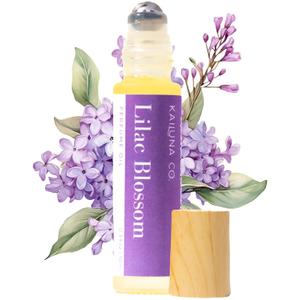 Lilac Blossom Delicious Pure Essential and Fragrance Oil Perfume Roll On with Organic Jojoba Oil, Alcohol Free, Small-Batch, Made in California, 0.34 Fl Oz Lilac Blossom Delicious Pure Essential and Fragrance Oil Perfume Roll On with Organic Jojoba Oil, Alcohol Free, Small-Batch, Made in California, 0.34 Fl Oz