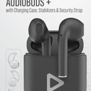 Acoustix™ True Charging Case & Wireless Earbuds - Black