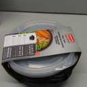 Rubbermaid TakeAlongs Food Storage Containers, 5 Cup, 8 Pack, Black