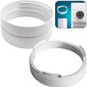 DECOHS 5.9 Inch Portable Air Conditioner Exhaust Hose Coupler Mobile Air Conditioning Accessories for AC Exhaust Hose Coupler Extension (White Circular)