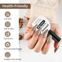 JODSONE 16.5ml Light Brown Soak Off UV LED Gel Polish Professional Nail Art Lacquer for Home Manicure DIY Salon Long Lasting Chip Resistant Nail Color Gift Set for Women